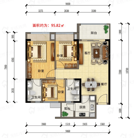 最新版户型,最新版户型，拥抱自然美景的轻松之旅